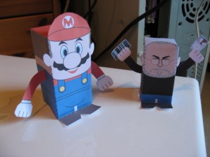 img_4338 Mario et Steve Jobs papercrafts