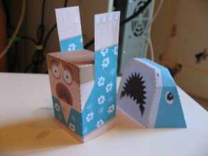 img_4339 Shark papercraft