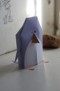 Penguim manchot papertoy Penguim manchot papertoy