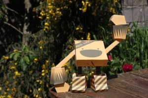 Gammon paper toy Gammon paper toy