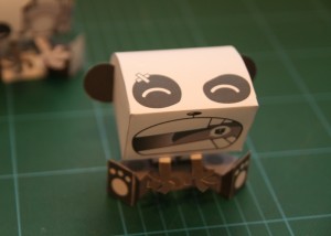 papercraft panda lol